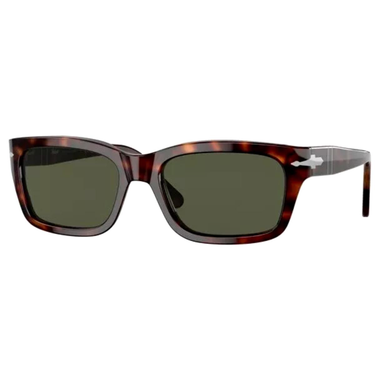 Persol PO3301S 24/31 54 Havana Green 54 mm Men`s Sunglasses