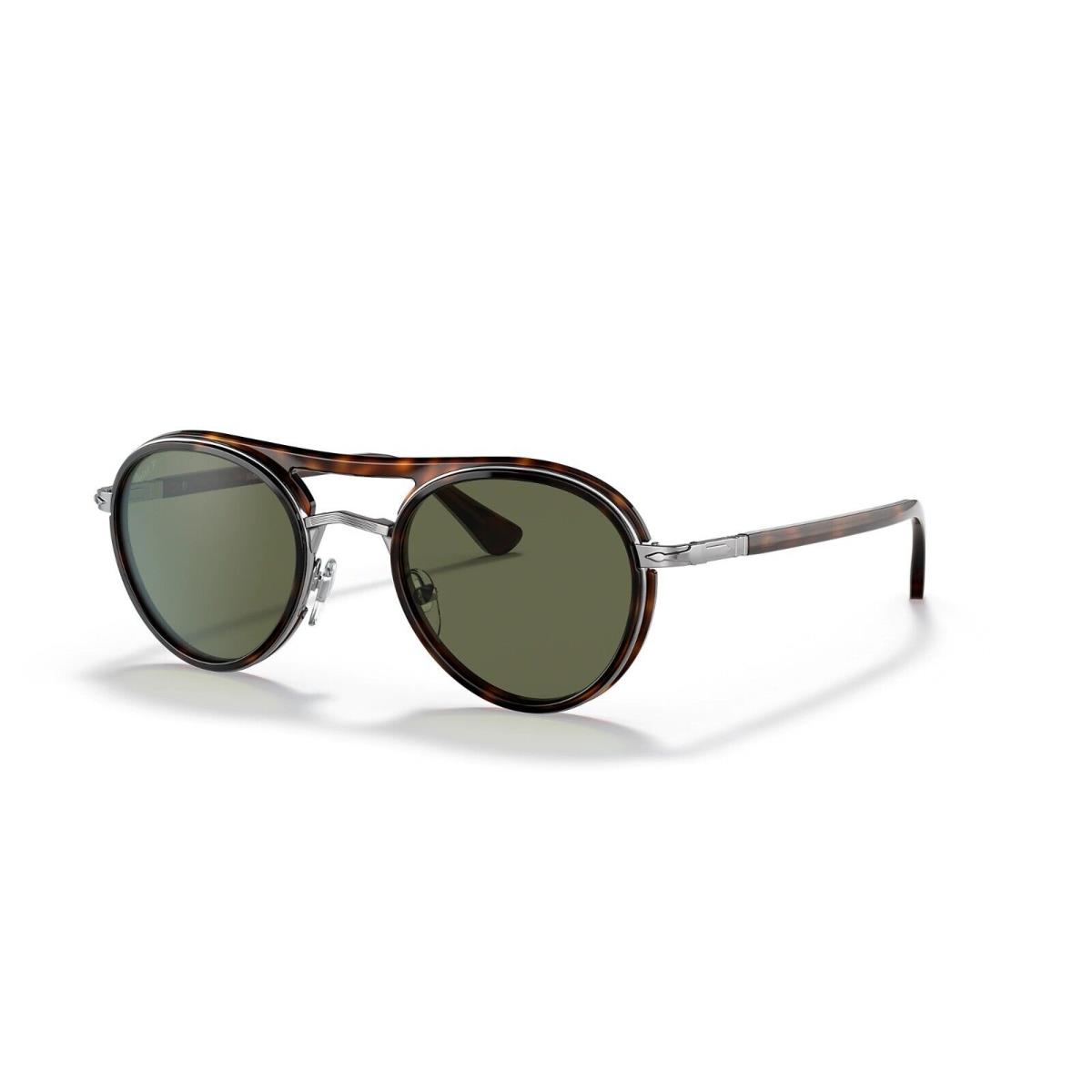 Persol Men`s Sunglasses PO2485S 114458 Gunmetal Havana Polarized Lens 48mm