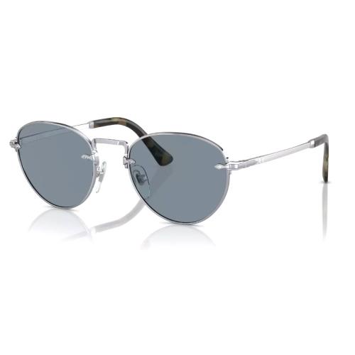 Persol PO2491S 112256 51 Phantos Silver Light Blue Unisex Sunglasses