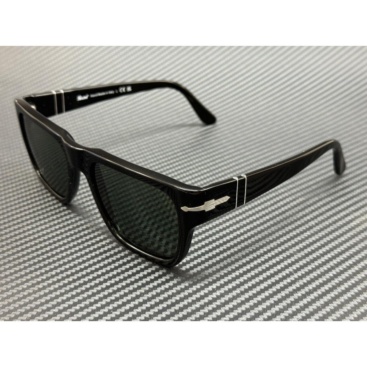 Persol PO3348S 95 31 Black Green Unisex 55 mm Sunglasses