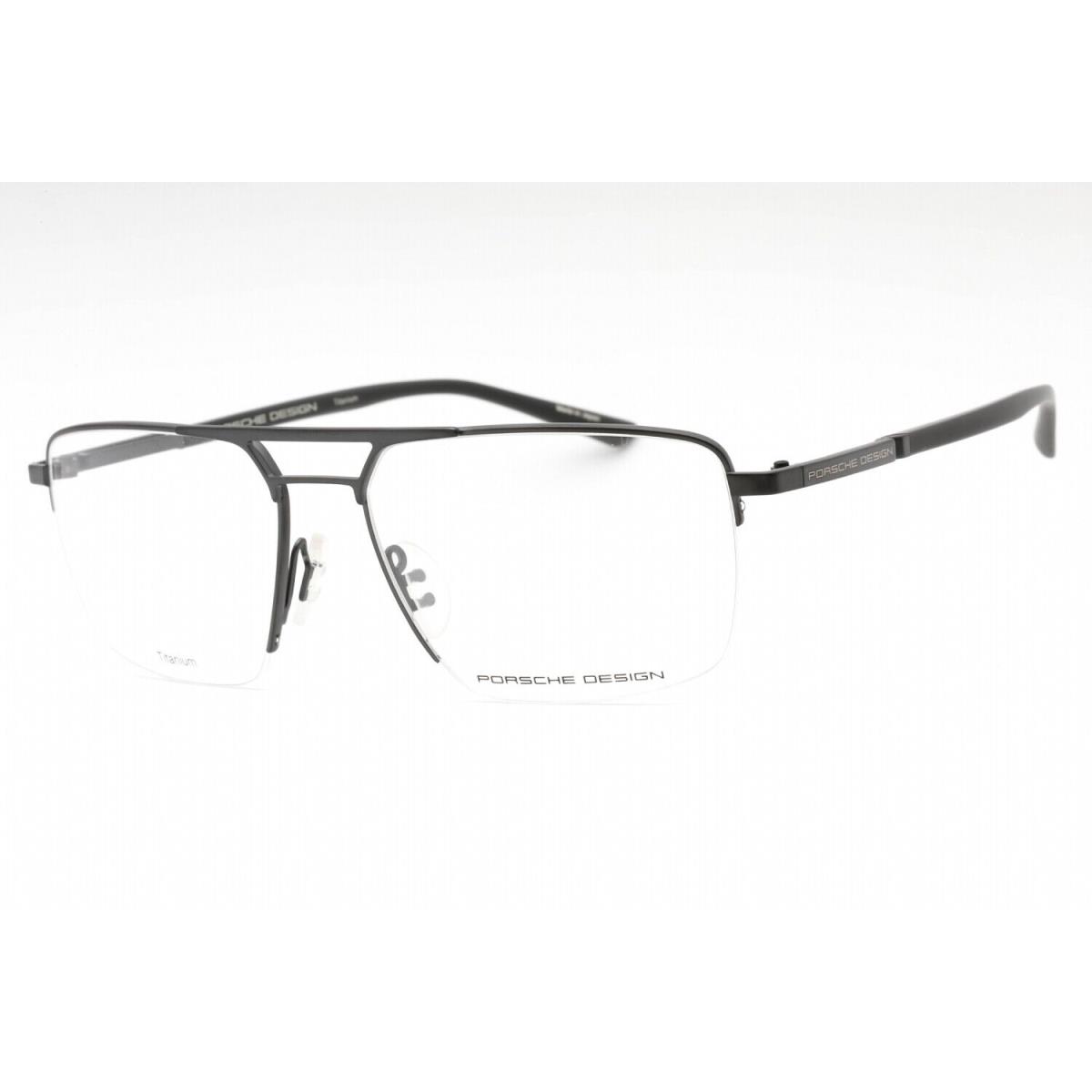 Porsche P8398-A-56 Eyeglasses Size 56mm 17mm 140mm Black Men