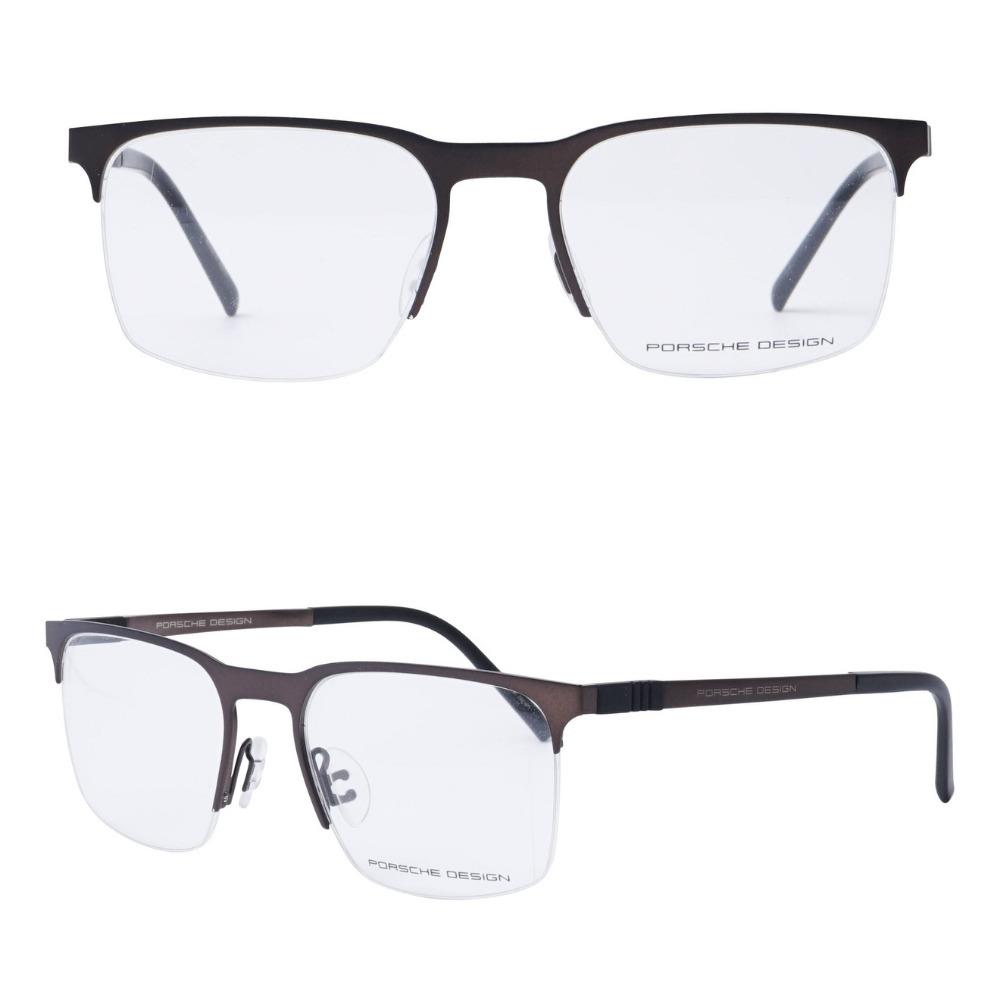 Porsche Design - P`8277-D Brushed Dark Gunmetal 54mm-19mm-145mm RX Eyeglasses