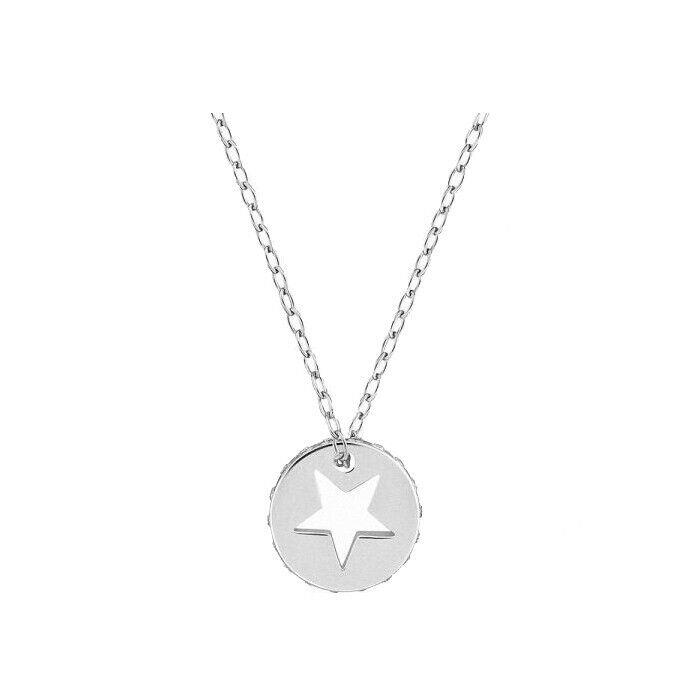 Swarovski Now Pendant Star Necklace Silver Round 5165713