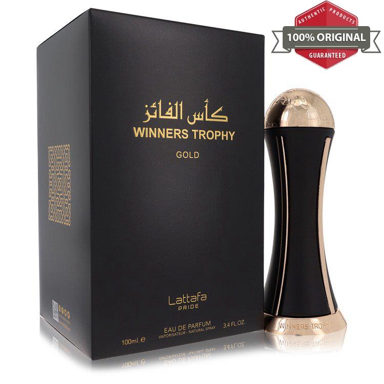 Lattafa Pride Winners Trophy Gold Perfume 3.4 oz Edp Spray For Women by Lattafa