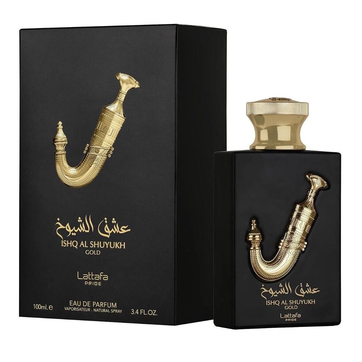 Ishq Al Shuyukh Gold Edp Perfume By Lattafa Pride 100 ML Hottest Release