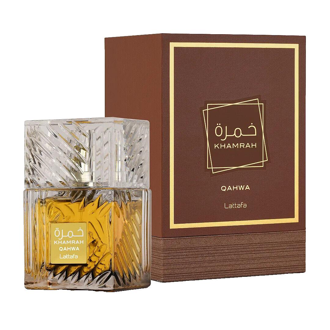 Lattafa Khamrah Qahwa 100ml/3.4 oz Eau De Parfum Spray Unisex Release