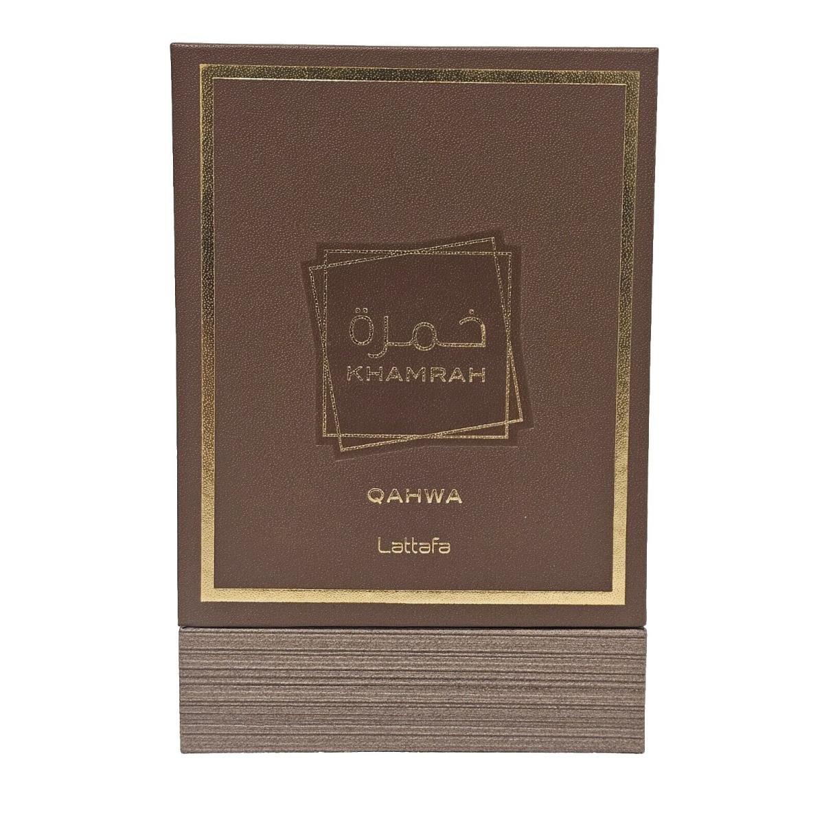 Khamrah Qahwa by Lattafa 100ML 3.4. Oz Eau De Parfum Spray Unisex Box