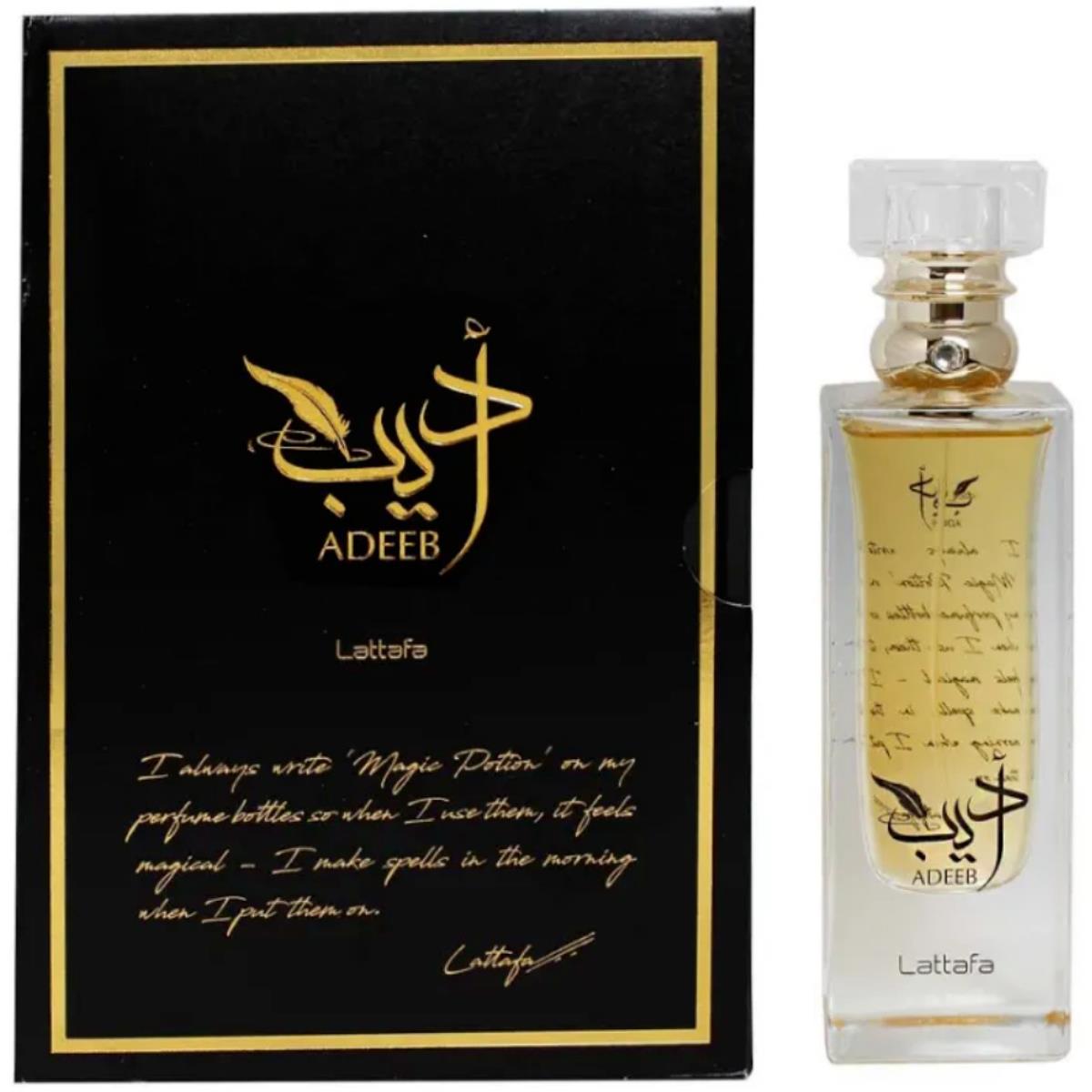 Adeeb by Lattafa Perfume For Unisex Edp 2.72 oz