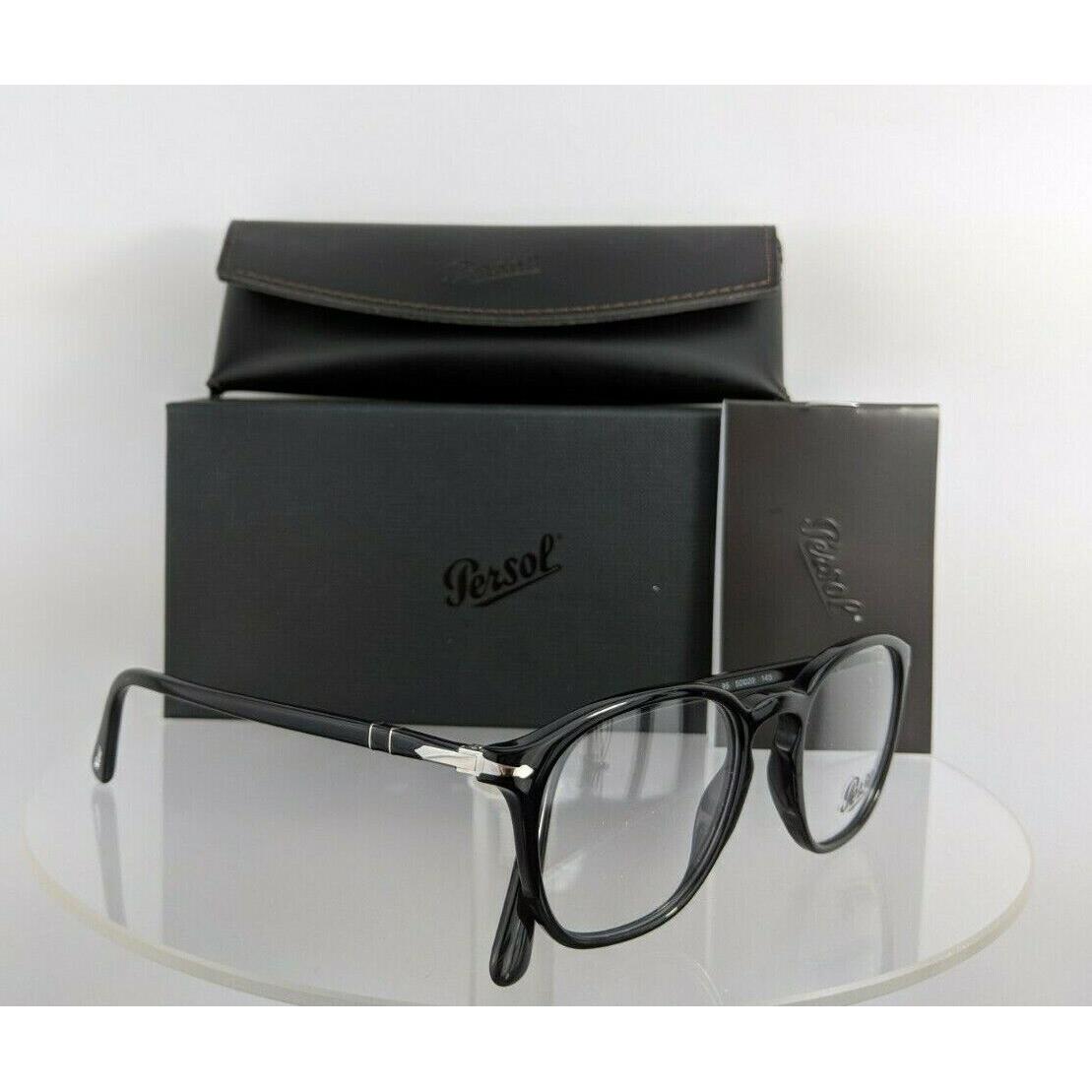 Persol eyeglasses  - Black Frame, Clear Lens 1