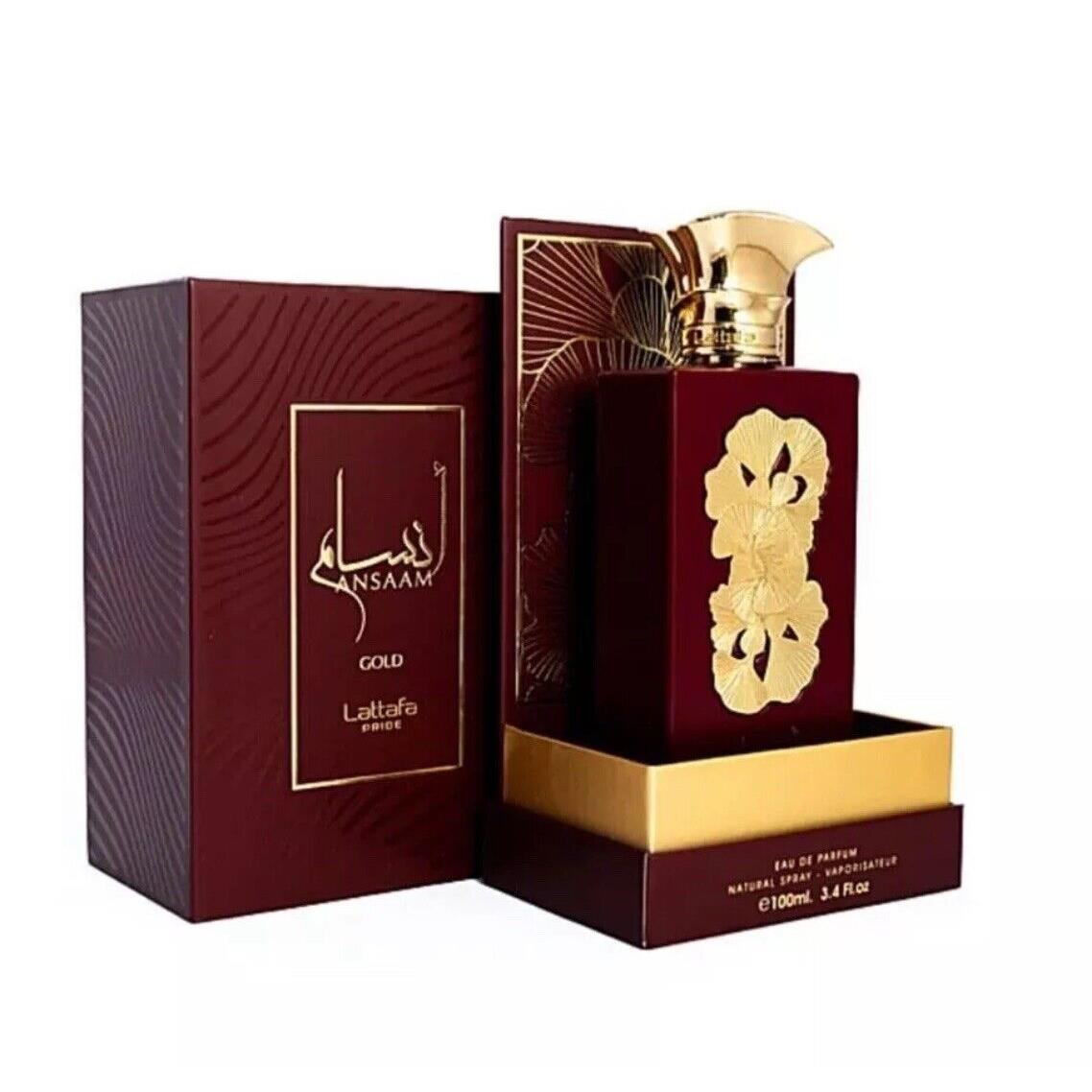 Ansaam Gold Edp Perfume By Lattafa Pride 100 ML Hottest Newest Release