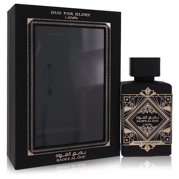 Oud For Glory Badee Al Oud by Lattafa Eau De Parfum Spray Unisex 3.4 oz Wome