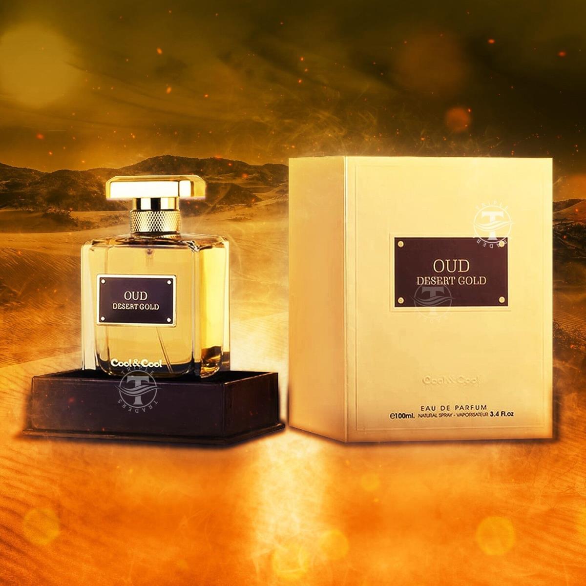 Lattafa Oud Desert Gold Eau De Parfum By Cool Cool 100ml 3.4 FL OZ Oriental Perfume