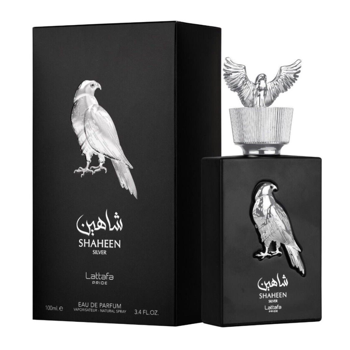 Shaheen Silver by Lattafa Pride-eau de Parfum- Unisex -100ml 3.4oz