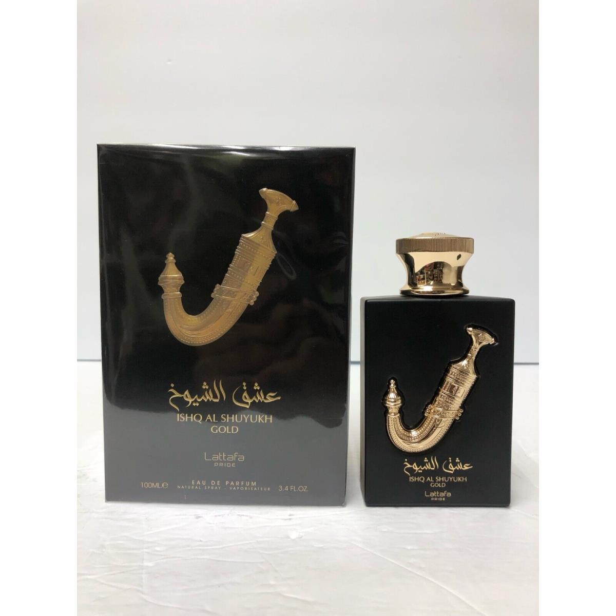 Ishq AL Shuyukh Gold by Lattafa Pride Unisex Eau de Parfum Spray 100ml e 3.4oz