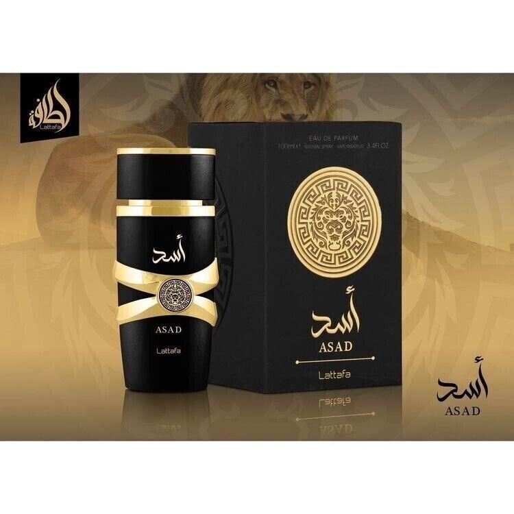 Lattafa Asad Perfume 3.4OZ Edp 100ML Unisex Perfume Authorized