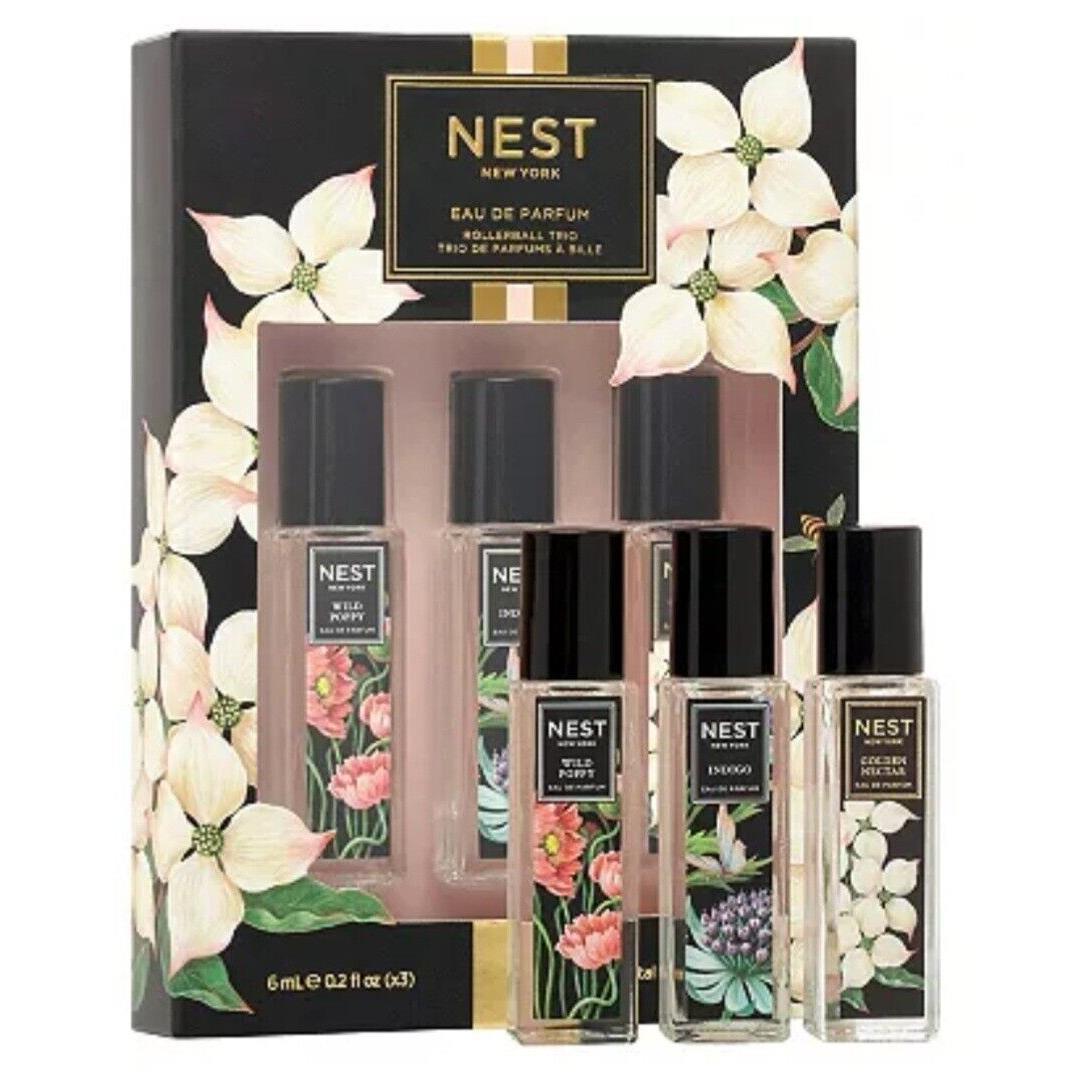 Nest Fragrances 3pc Eau De Parfum Trio Mini-rollerball Set