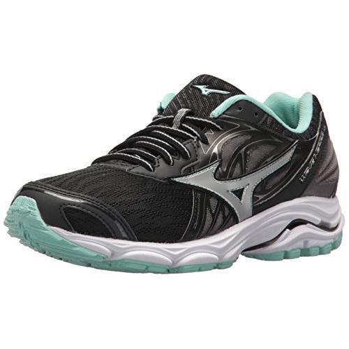 Mizuno Women`s Wave Inspire 14 Running Shoe Black/silver