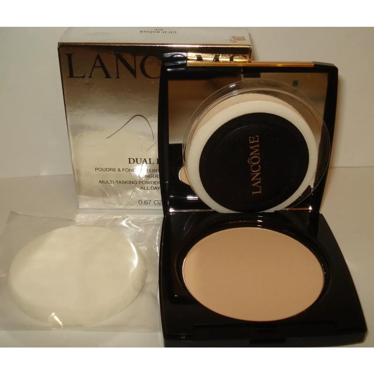 Lancome Dual Finish Multi Tasking Powder Foundation Choose Your Shade 320 (N) Amande III