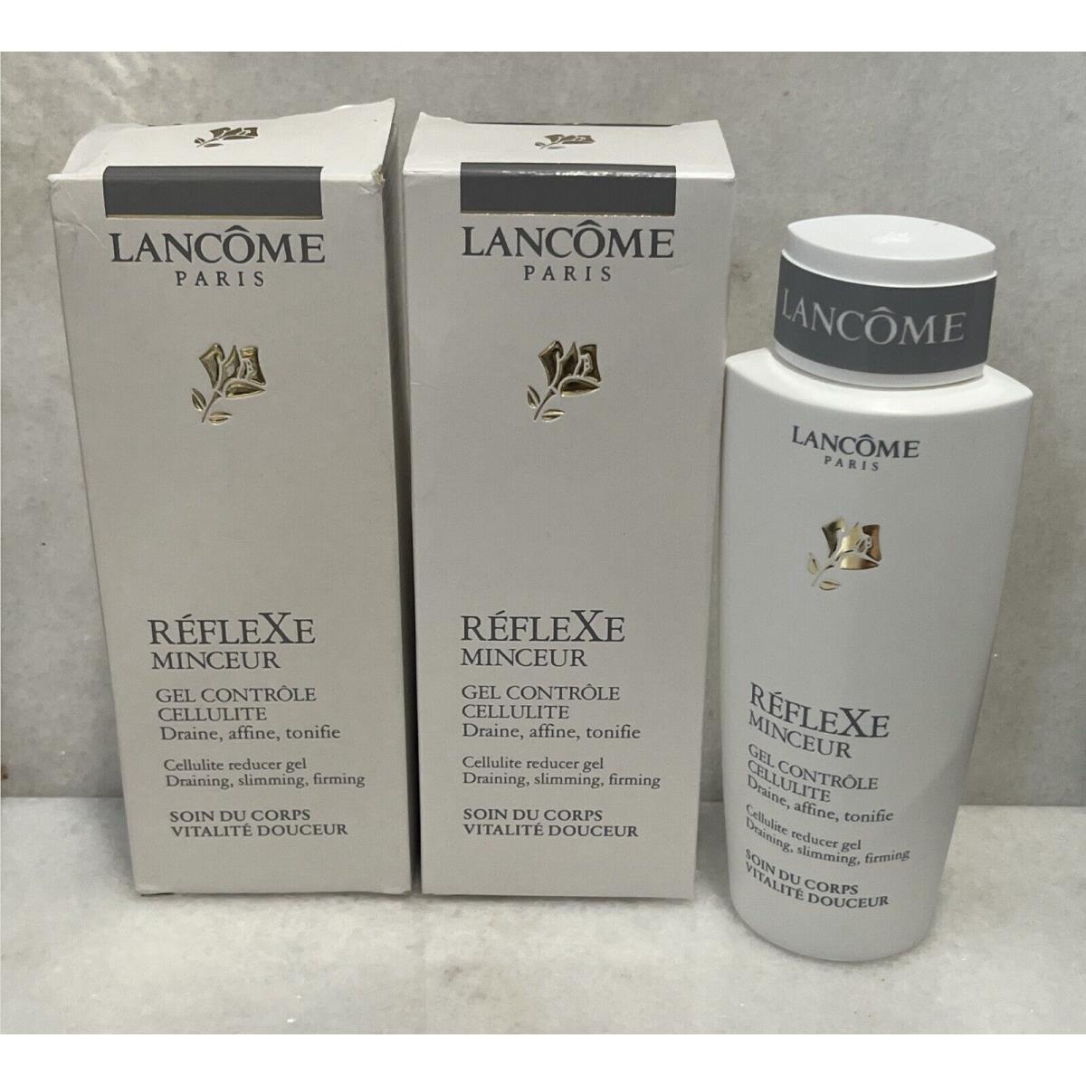 2 Lancome Reflexe Minceur Cellulite Reducing Gel 6.8 oz