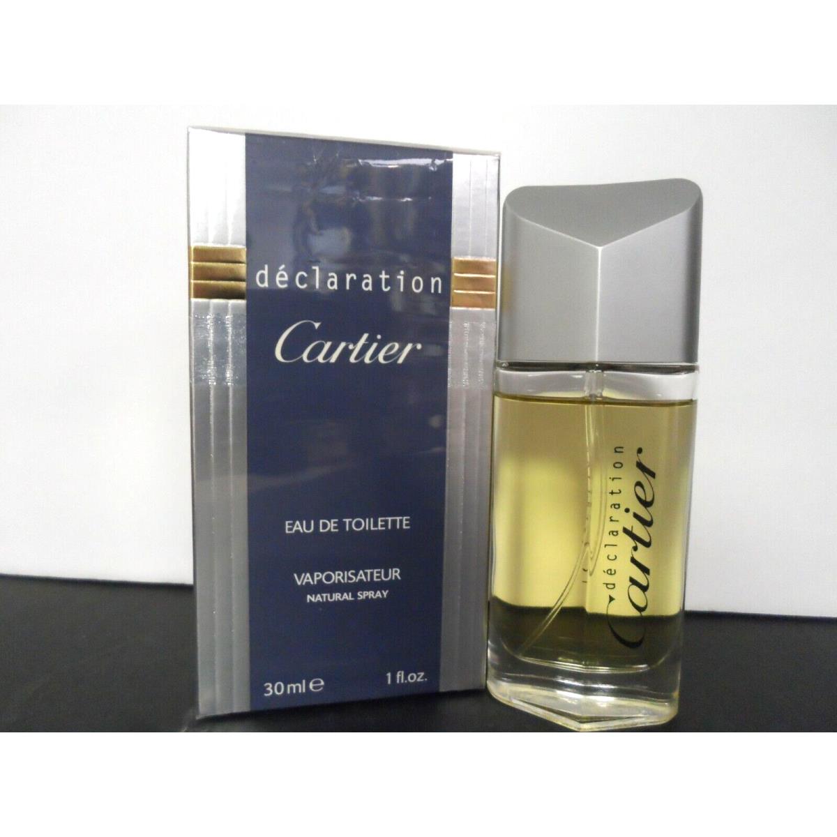 Vintage Declaration Cartier Edt Spray 1 oz / 30 ml Older Frmla