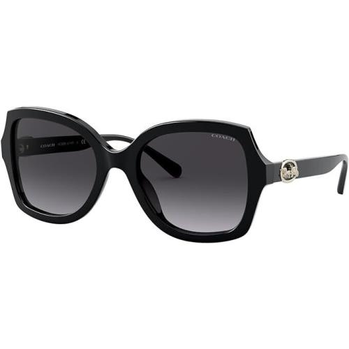 Coach Women`s Sunglasses HC8295 50028G Black 56mm