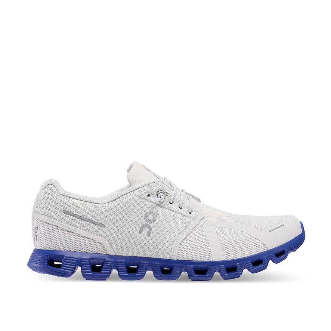 Size 13 - ON Running ON-59.98535 Men`s Cloud 5 in Frost/indigo - Medium