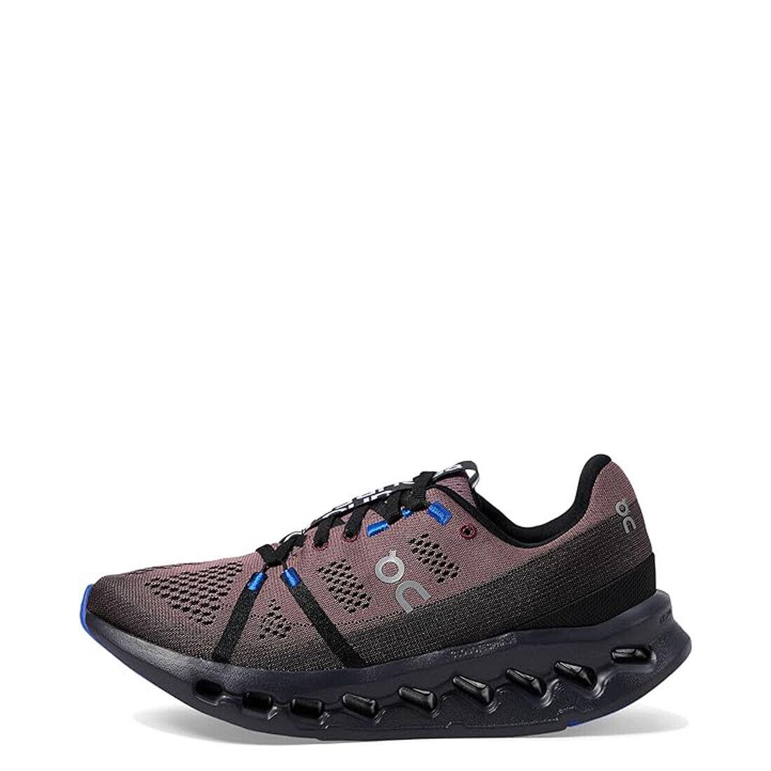 ON Running 3WD10441509 Women`s Cloudsurfer Black/cobalt - Medium - Black