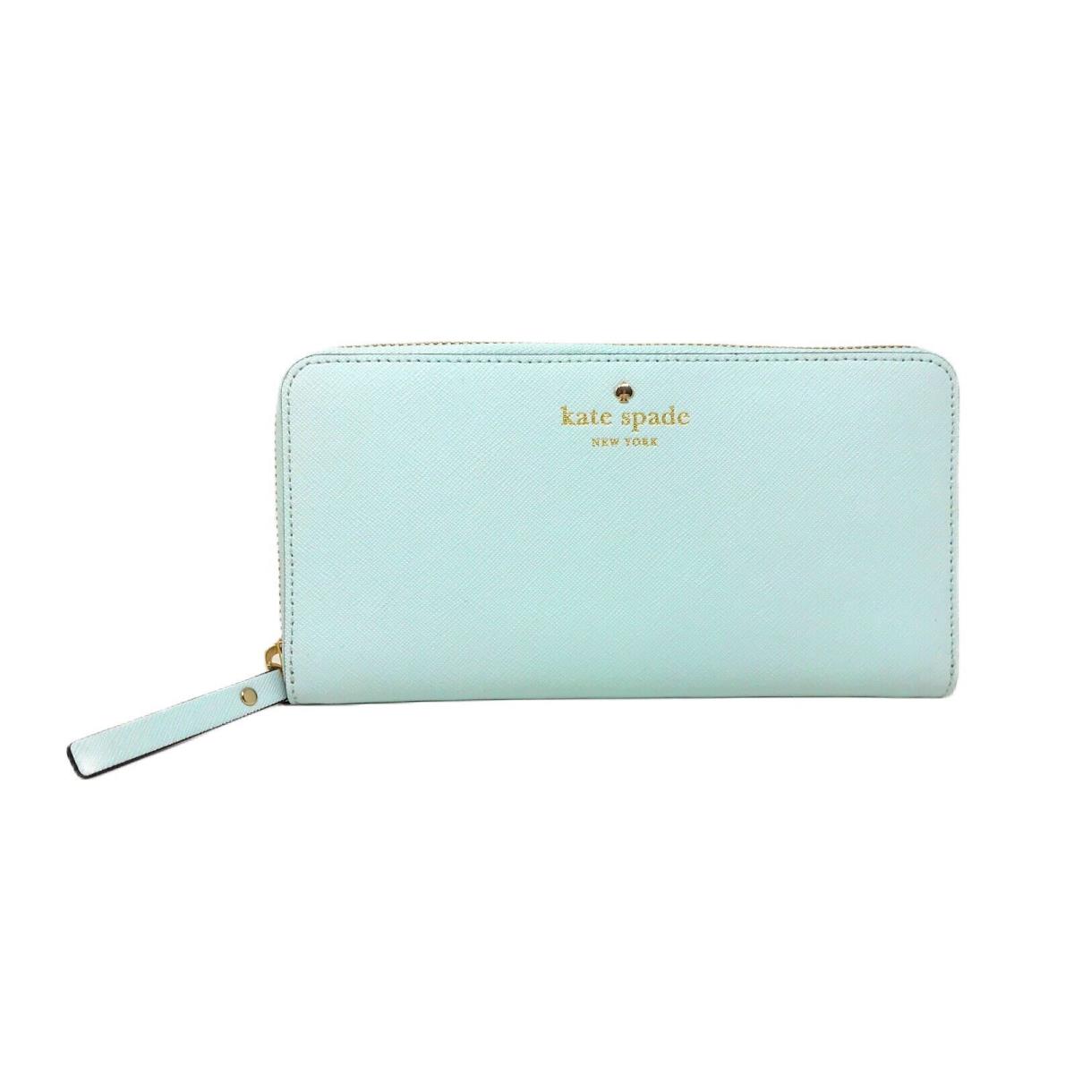 Kate Spade New York Mikas Pond Lacey Leather Wallet: Island Waters: