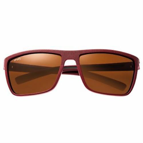 Simplify Dumont Men`s Polarized Red Black Sunglasses 117-RD