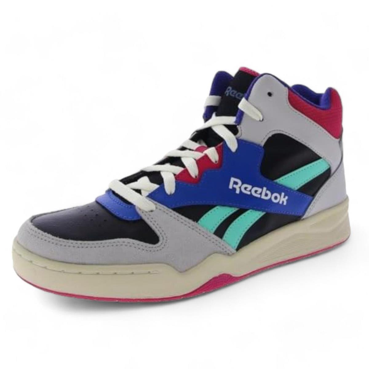 100072393/IF3405 Mens Reebok Royal BB4500 HI2 - Black/Pugry3/Vecblu