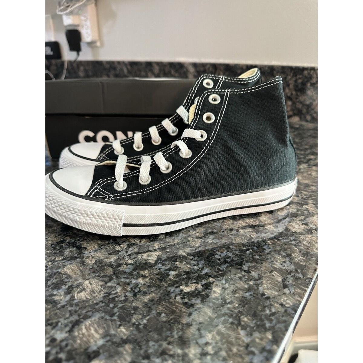 Big Kids Converse Chuck Taylor All Star Lift Platform High Top Black Size 6.5