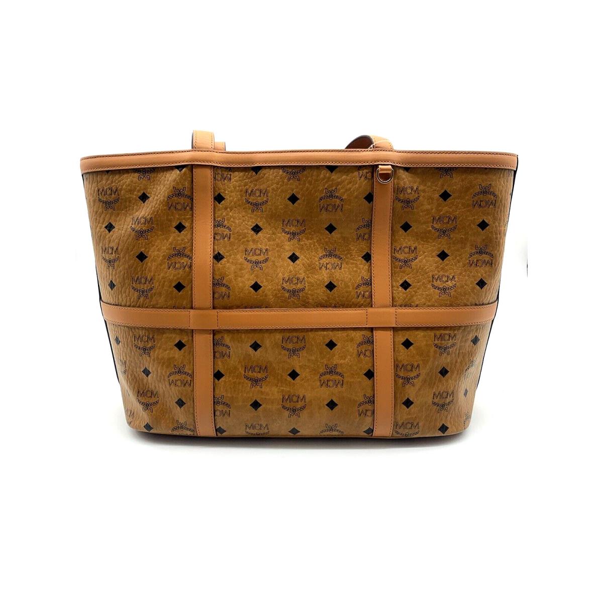 Mcm Medium Delmy Visetos Shopper