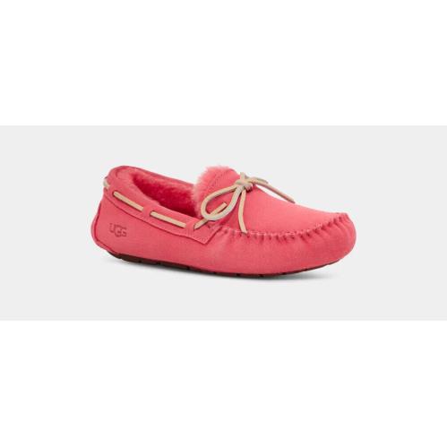 Ugg Dakota 1107949 Moccasin Slipper Women`s Nantucket Coral Suede Casual Shoes