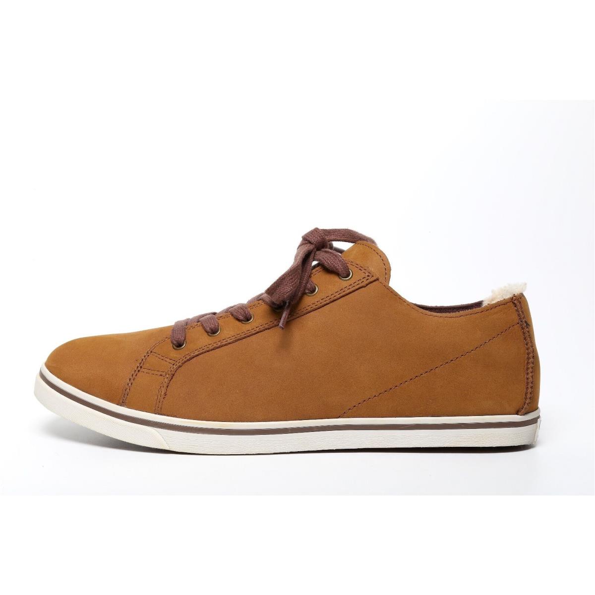 Ugg Men`s Brown Low Top Sneakers N7498 Size 12