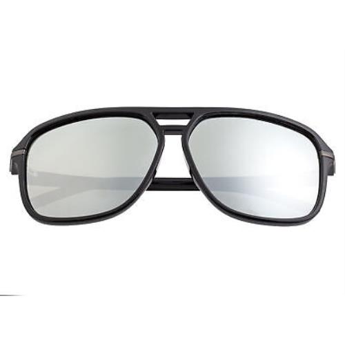 Simplify Reed Polarized Sunglasses - Black/silver
