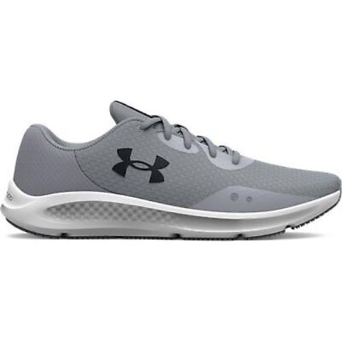 Under Armour Men`s Charged Pursuit 3 Running Shoe Mod Gray/mod Gray/black - 3024