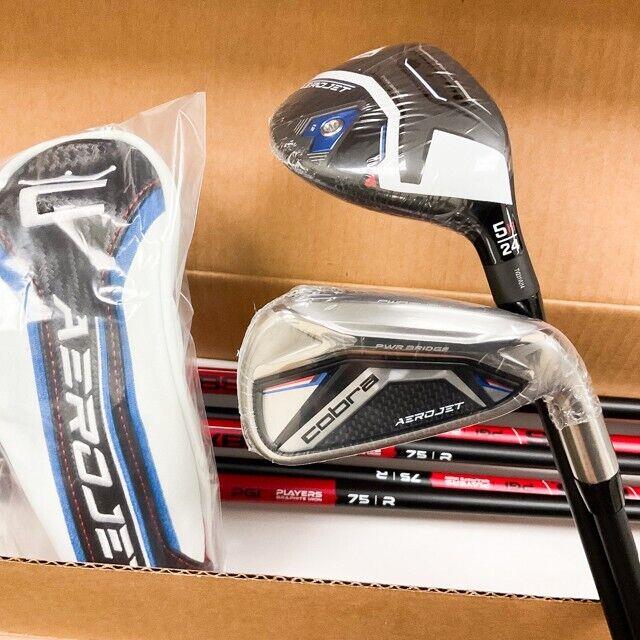 Cobra Aerojet Combo 7 PC Set 5H Hybrid / 6-PW GW Irons Graphite Reg. 1471