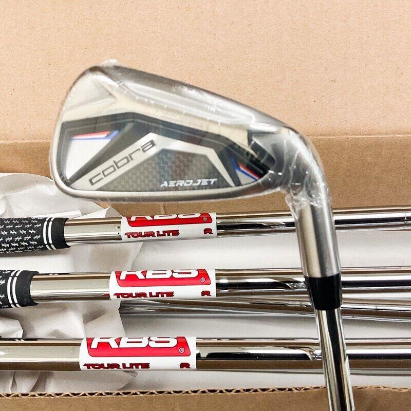 Cobra Aerojet Irons 7 PC Set 5-PW GW Kbs Tour Lite 105g Steel Regular 2225