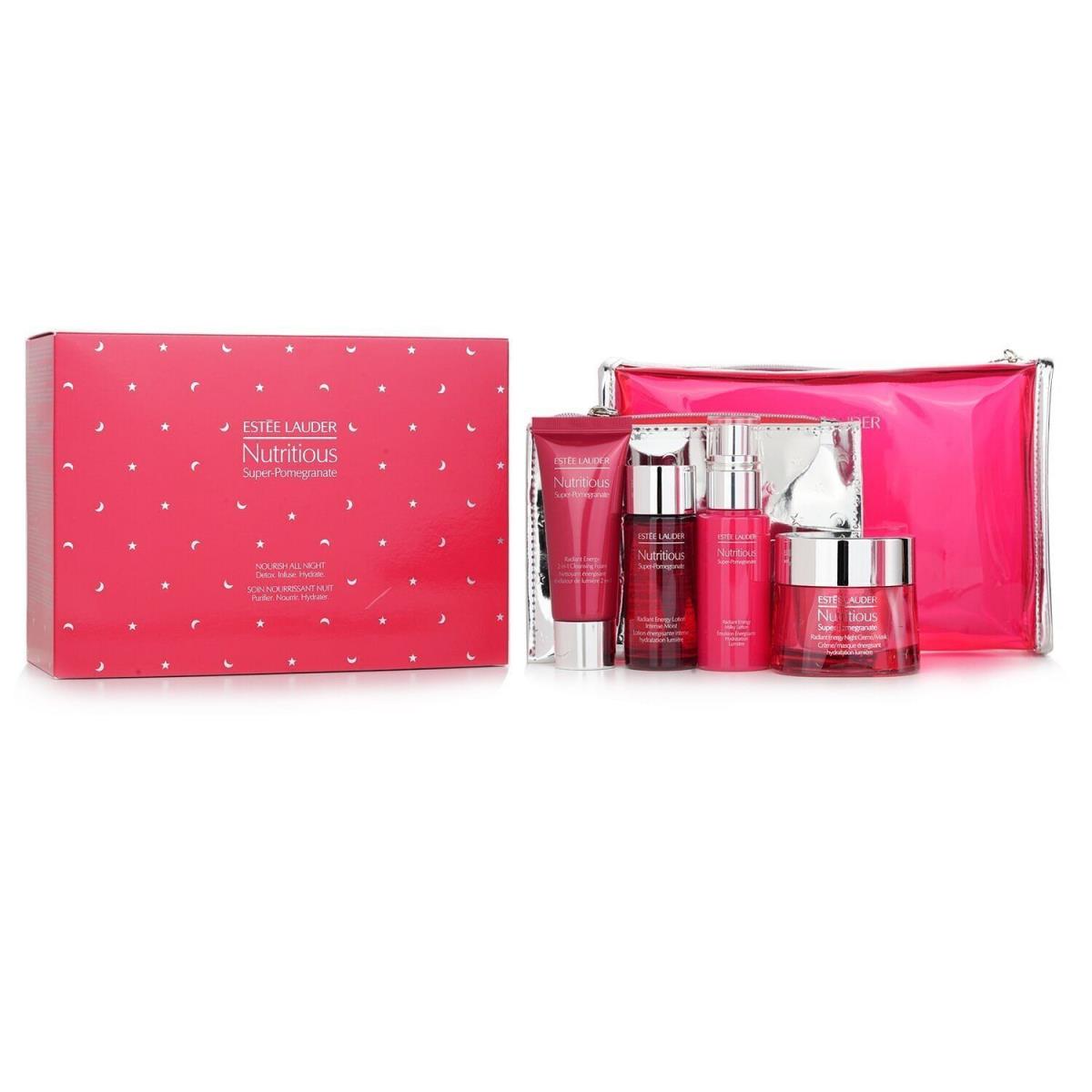 Estee Lauder - Nutritious Super-pomegranate Nourish All Night Set: Night Creme+