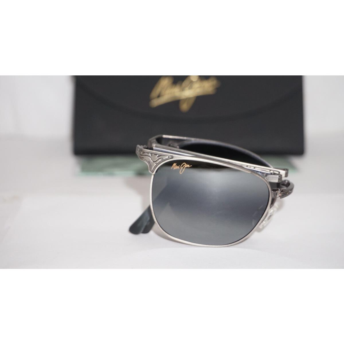 Maui Jim Sunglasses Limit Ed Foldable Stillwater MJ706-17C Stg-bg 52 20 145