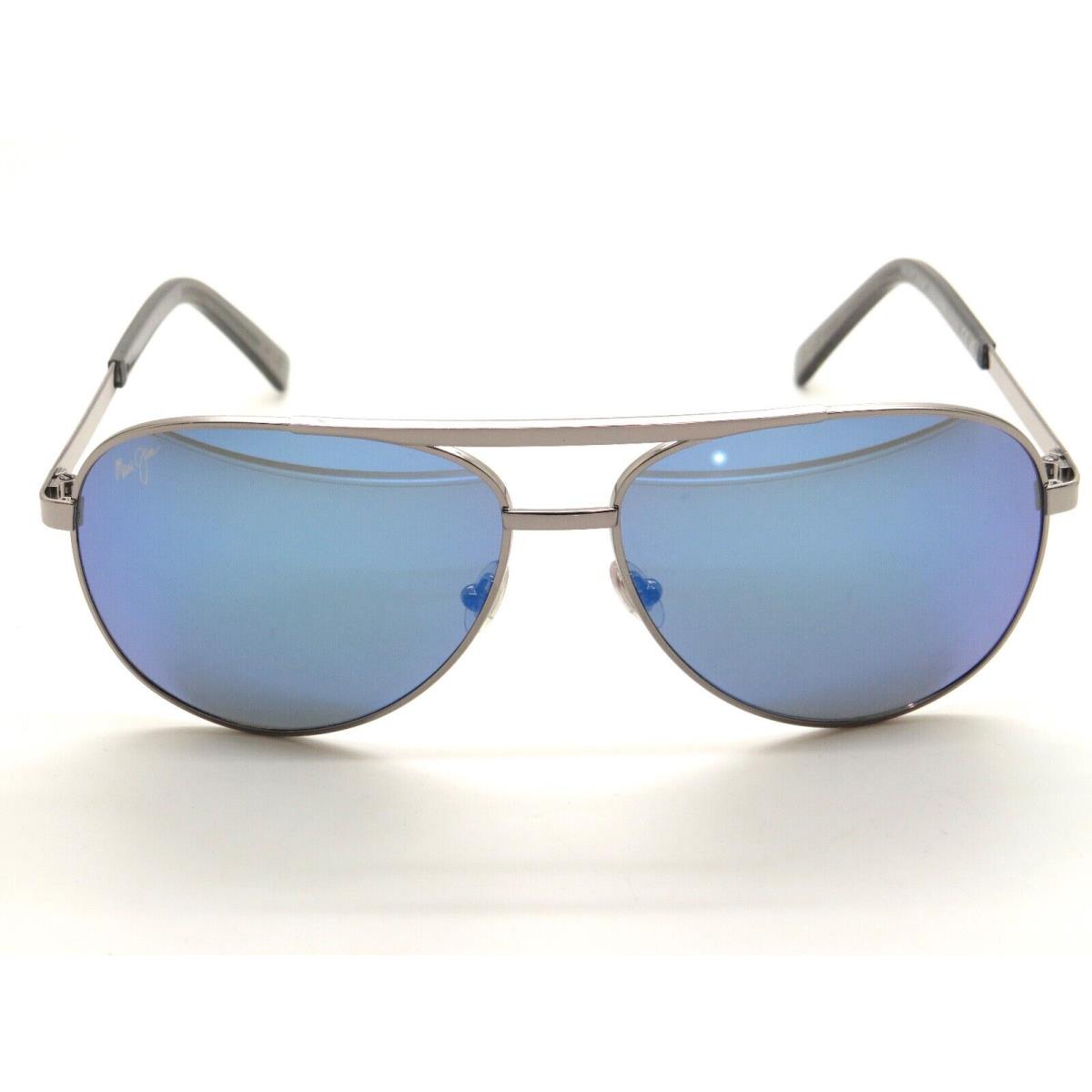 Maui Jim Seacliff MJ831-02D Gunmetal/blue Hawaii Aviator Polarized Sunglasses