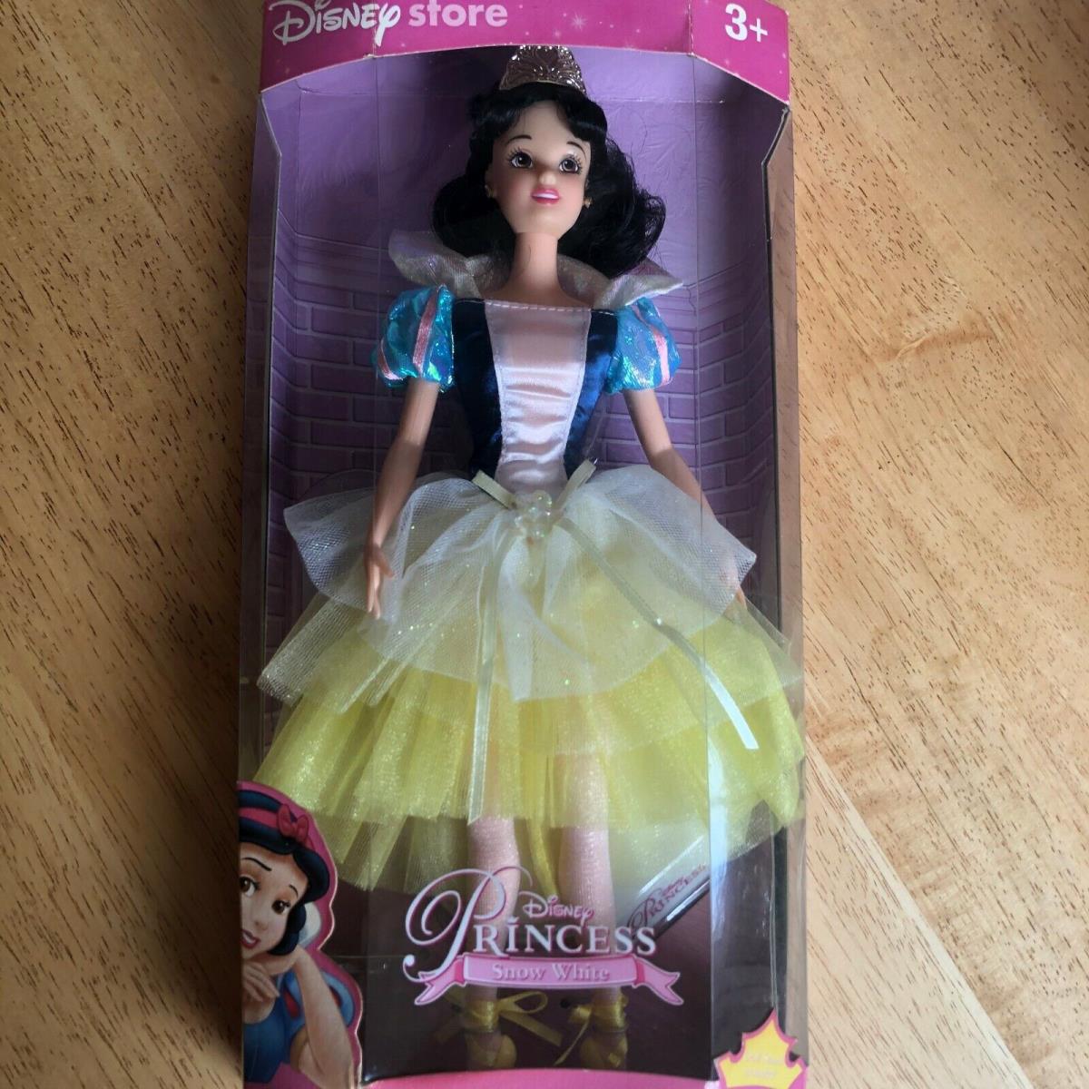 Vintage Disney Store Exclusive Ballerina Snow White Princess Doll Nrfb Adorable