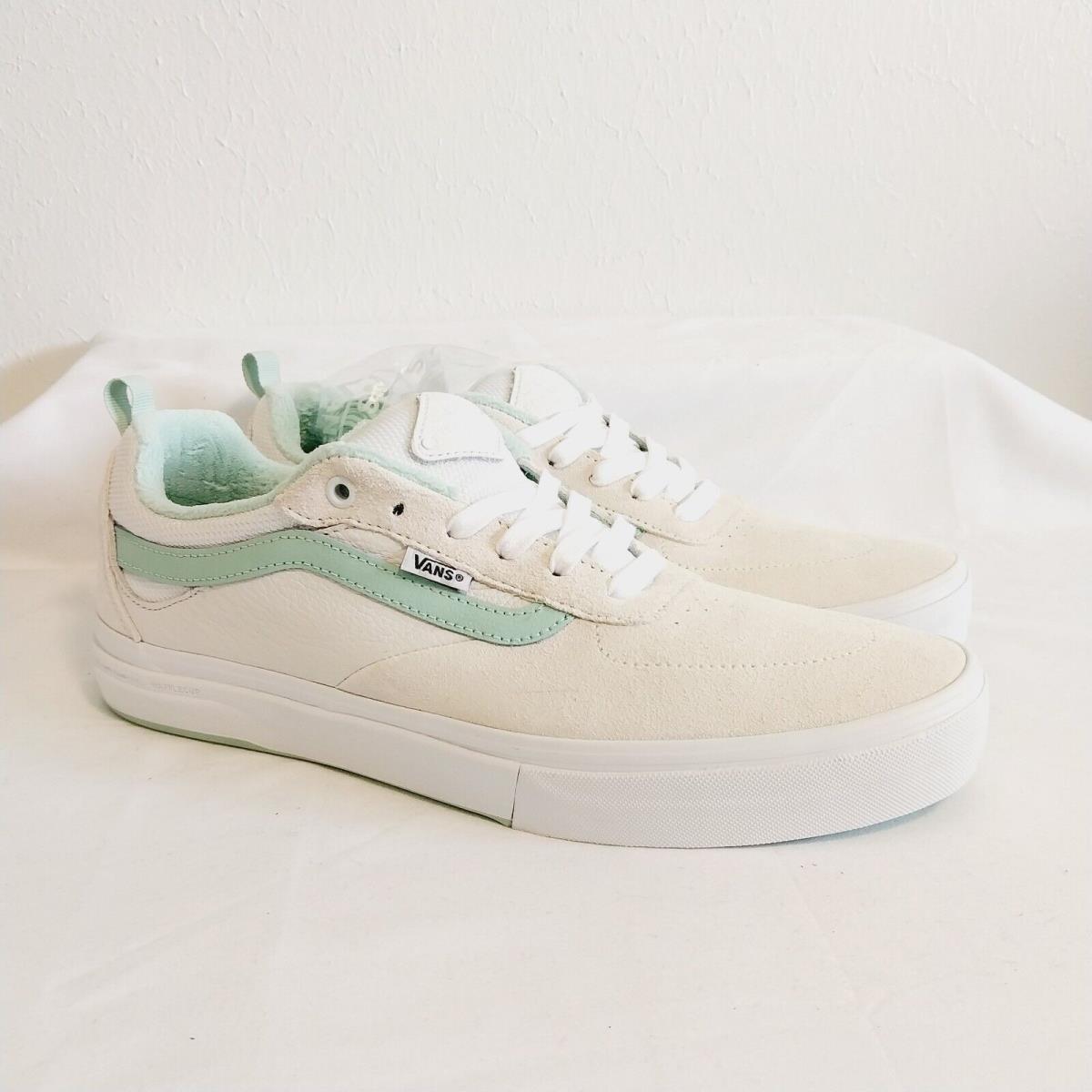 Vans Kyle Walker Sport Vintage White Mint Leather Suede Mens Size 12