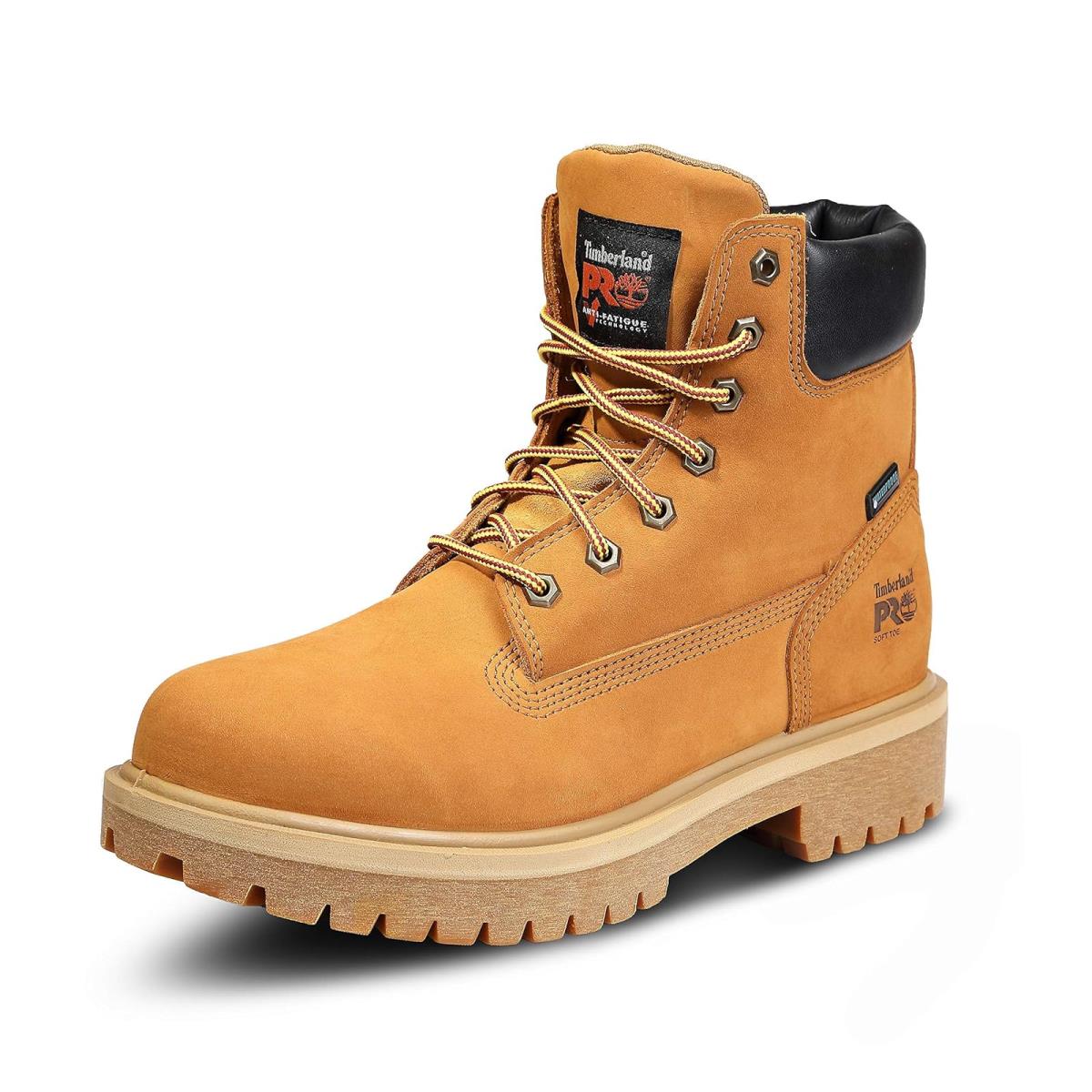 Man`s Boots Timberland Pro Direct Attach 6 Soft Toe Wheat-2024 NEW