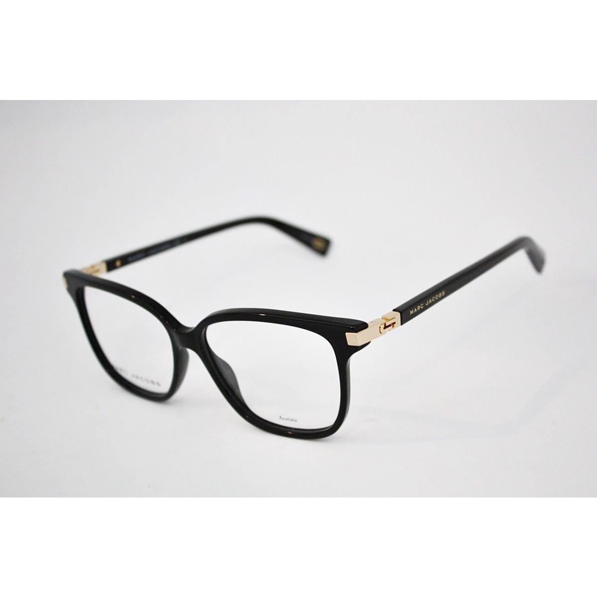 Marc Jacobs Marc 175 Eyeglasses Frame 2M2 Black Gold 54mm Women