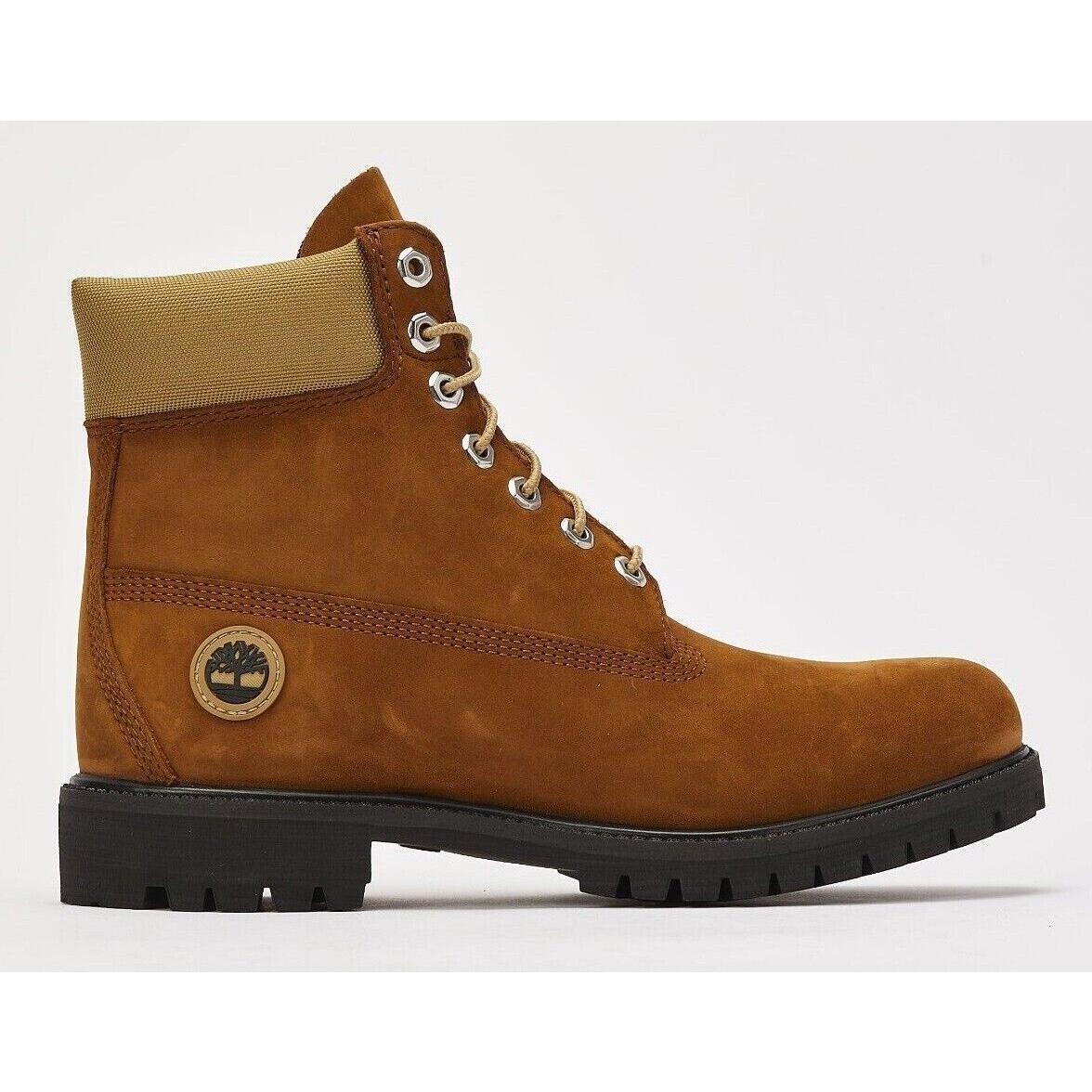 Timberland 6-Inch Premium Boot Men`s Brown/tan Casual Boots Shoes