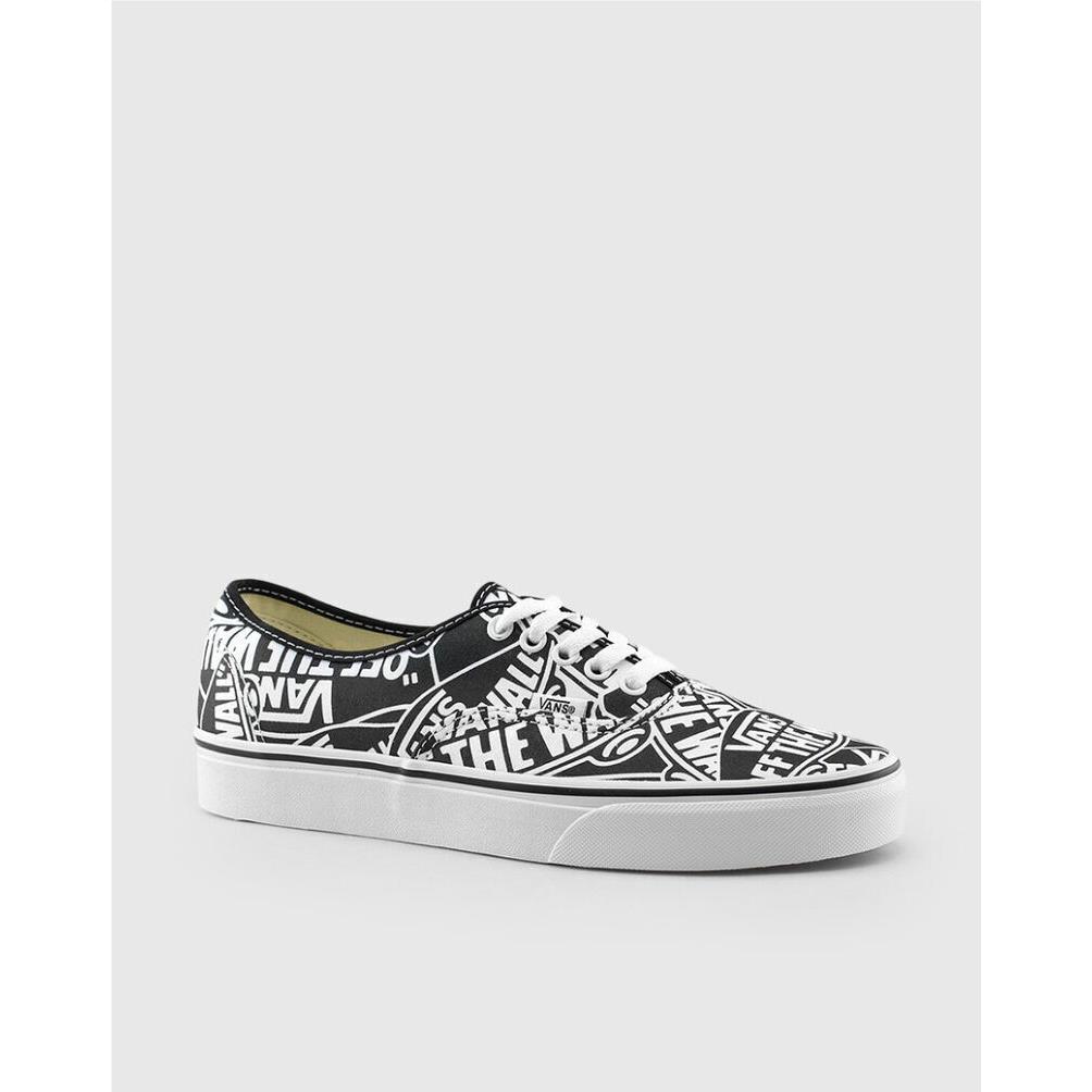 Vans Authentic Men Vans Otw Repeat Black VN0A38EMUKK Size 13 Vans shoes Authentic Black Fash Direct