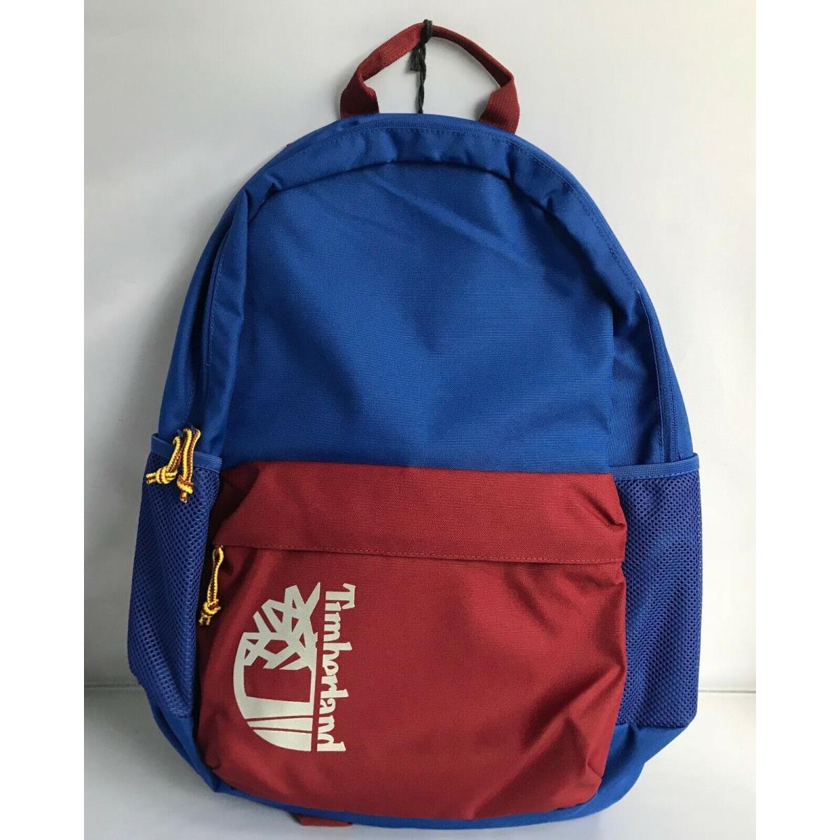 Timberland Backpack TB0A1CSE -454 Royal / Burgundy Basic Logo Backpack