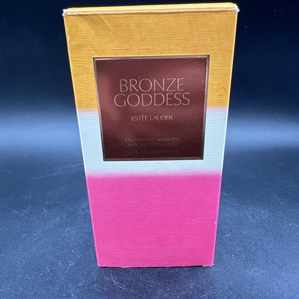 Estee Lauder Bronze Goddess Perfume Eau Fraiche Skinscent Spray 3.4oz