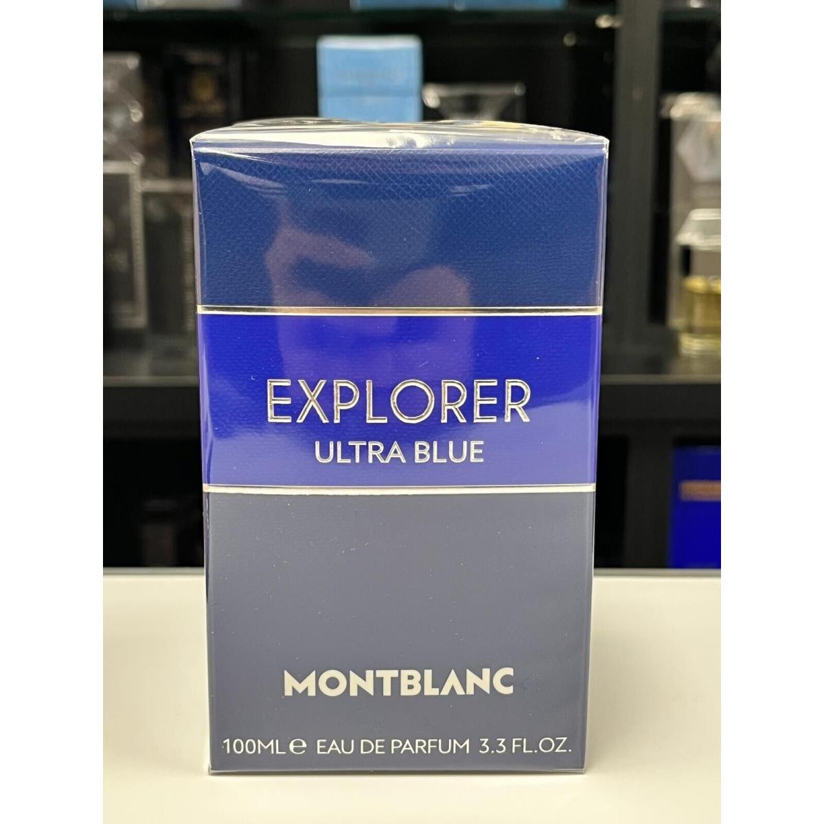 Montblanc Explorer Ultra Blue Eau de Parfum For Men 3.3 Fl. Oz. / 100ml